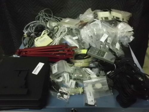 Large Lot of Spare part for Zeiss Axiotron Microscope Cables, Vacuum Fingers