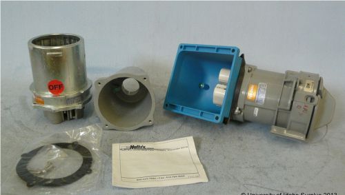 Meltric DSM 100A Receptacle &amp; Plug Units - 125-250V -- Brand New - Great Deal!