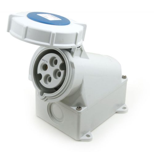 Mennekes typ 1205 wall mounted receptacle socket 230v/ip 67/9h/32a/3p+e/50-60hz for sale