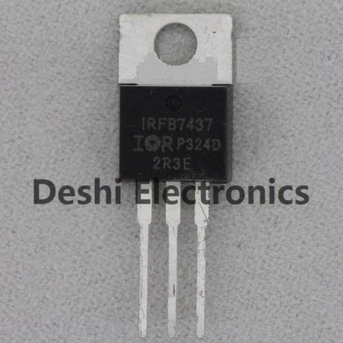 10pcs irfb7437pbf irfb7437 manu: ir package to-220 40v 195a hexfet power mosfet for sale