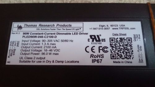 96w constant-current dimmable led driver pled96w-046-c2100-d for sale