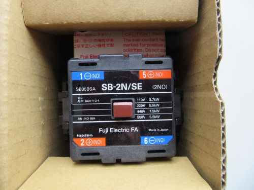 Fuji SB-2N/SE Magnetic Contactor 5.5 KW 60 Amps NEW!!! in Box Free Shipping