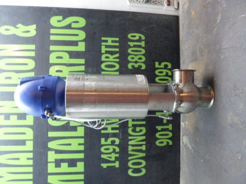 TRI-CLOVER SANITARY VALVE W/ THINK TOP TYPE:UNIQUE 7000LS PN:10 SN:A5056870 USED