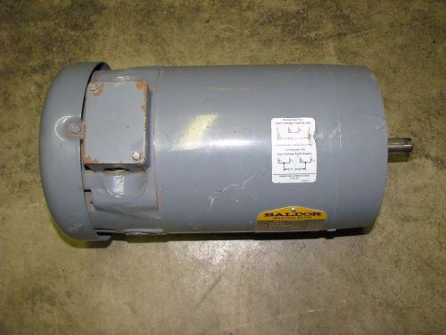 Baldor 1/2 hp dc electric motor for sale