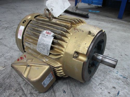 10 hp baldor super e electric motor vem3774t 1760 rpm 1-3/8&#034; shaft diameter for sale