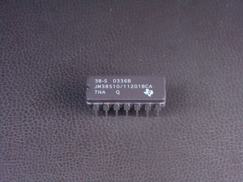 JM38510/11201BCA Texas Instruments Quad Differential Comparator JM38510/11201BCX