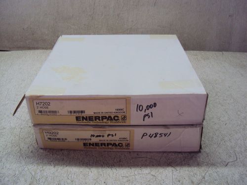 ENERPAC H7202 2FT HOSE 10,000 PSI LOT OF 2  NEW