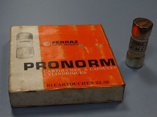 Ferraz Shawmut PRONORM Z94667 GI 63.P cylindrical fuse 500V, 63A