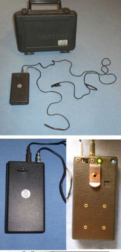 LEA AID LAW ENFORCEMENT Covert Transmitter &amp; Body Wire Spy Undercover/HARD CASE