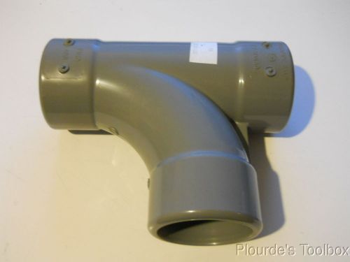 New durapipe abs 63mm 90° swept tee, metric pipe fitting, 11148311 for sale