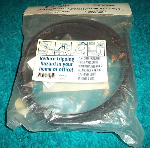 Tech-Tron Cable-Safe Low Profile Conduit 5&#039; Black NEW in Worn Packaging
