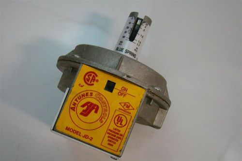 Antunes controls model jd-2 pressure switch blue spring .07&#034;-1.7&#034; wc jd2 for sale