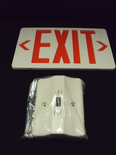 Nora Lighting NX-603-LED Red Exit Sign Plate with Mounting Hardware