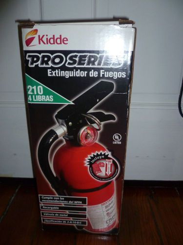 Kidde 21005779 Pro/Commercial 210 Fire Extinguisher, ABC, 160CI