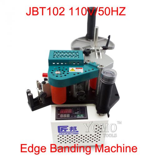 Jbt102a portable edge bander double sided glue 110v edgebanding mchine for sale