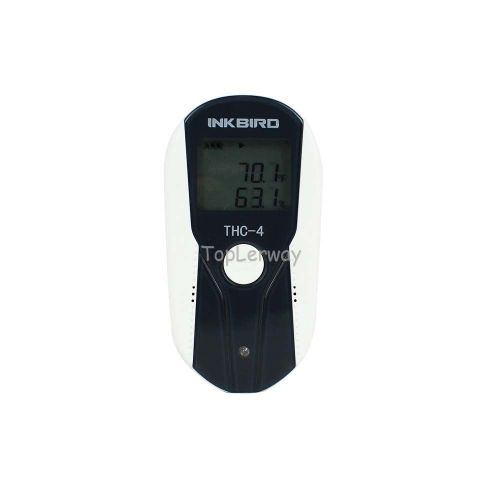 Lcd display temperature gauge humidity meter hygrometer recorder datalogger new for sale