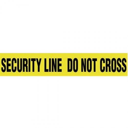 Pro-line safety bt06 3&#034; x 1000&#039; security line tape yellow for sale