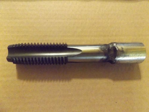 1 1/8&#034; - 7 thread tap with 1/2&#034; drive socket welded on end 6 1/4&#034; long 4 flute for sale