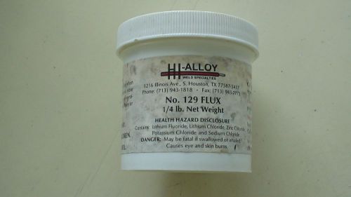 Hi-Alloy #129 Flux, 1/4 #