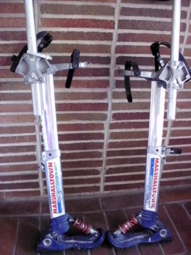 MARSHALLTOWN DRYWALL STILTS---SW218--GOOD USED CONDITION