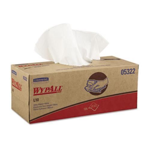 Kimberly clark wypall l10 utility wipes 05322 2250 ct 10.25&#034; x 12&#034; for sale