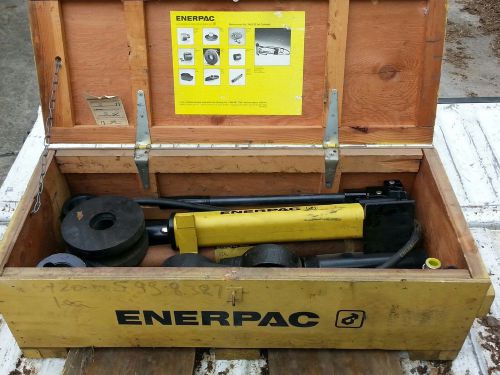Enerpac ms2-20 hydraulic maintenance 13 pc set, 12.5 ton capacity w/ attachments for sale