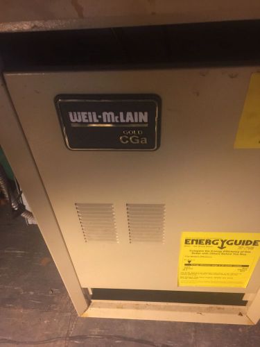 WEIL-MCLAIN CGA GOLD WATER BOILER, NATURAL GAS