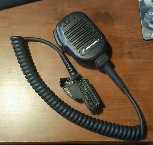 Motorola remote speaker microphone nmn6193c radio mic for 2-way radio for sale