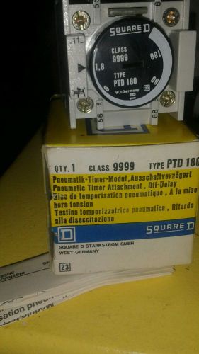 Square d ptd180 pneumatic timer module - new in box for sale