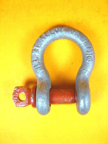 Generic -  3/8&#034; -  screw-pin-shackle, wll 2t allow for sale