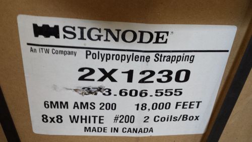 Machine strapping polypropylene signode empax 2x1230 uline s-7455 for sale