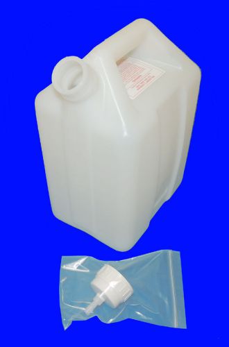 Thermo nalgene hdpe jerricans 2.5 gal &amp; closure hdpe 2240-0025 / warranty for sale