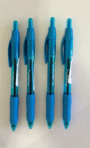 PAPERMATE PROFILE RETRACTABLE- 70671- TURQUOISE  BOLD 1.4 - 4 EACH