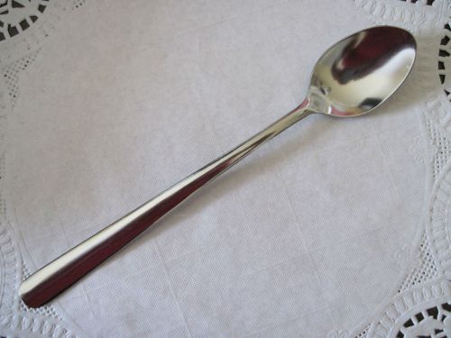 NEW 144 WALCO SPOONS STAINLESS 8&#034; ICED TEA ICE CREAM COCKTAIL BAR LONG HANDLE
