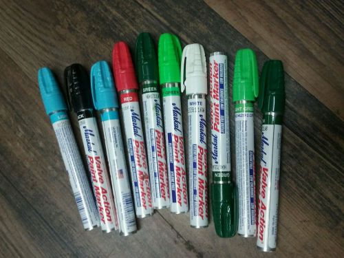Lot of 10 Markal markers