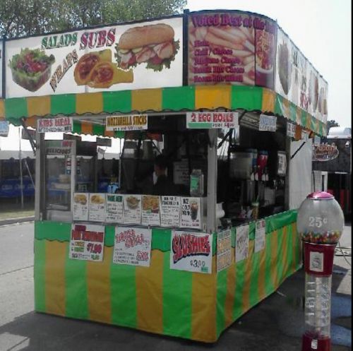 Food Concession Stand Business 24&#039; loaded Trailer / Freight-liner Truck
