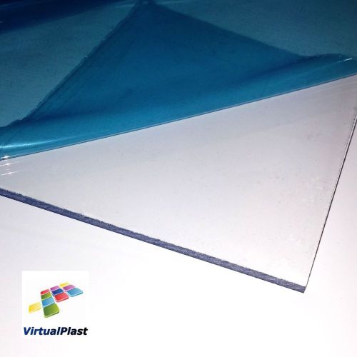 5/32&#034; Clear Acrylic Plastic Plexiglass Perspex Cut 0.16&#034;x5.83&#034;x8.27&#034; Sheet Size