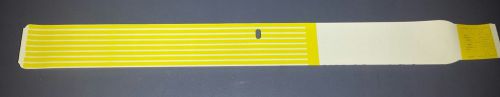 Precision Dynamics Scanband® Bar Code ID Bands, 7144-14-PDM (YELLOW)