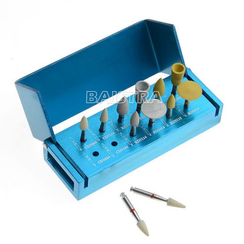 Dental Assorted Dental Lab Diamond Polishers Burs Cups RA 3112