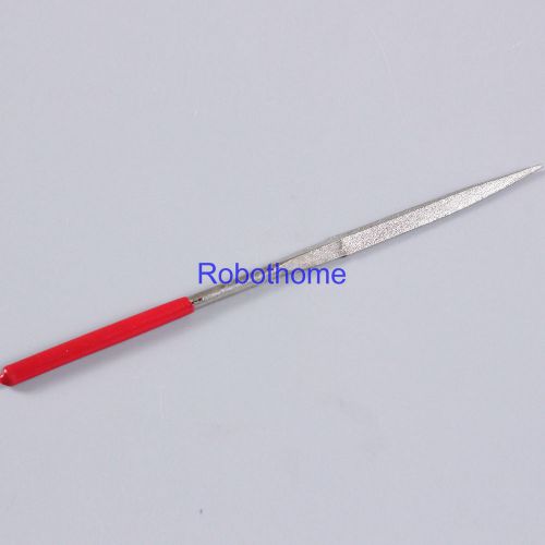 180X5X10mm One-side Triangle File Diamond Coated Needle File Set 180*5*10mm elec