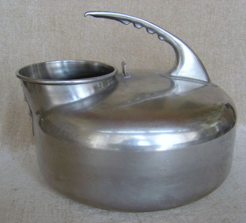 Vintage Stainless Steel Babson Bros Surge Dairy Cow Milk Pail Bucket Free Ship
