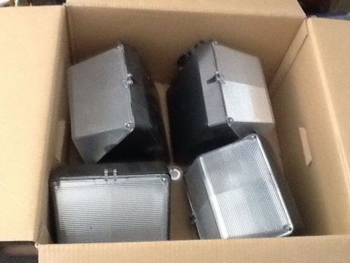 Rab wp1sn100 hps wall pack security warehouse lights - lot of 4 for sale