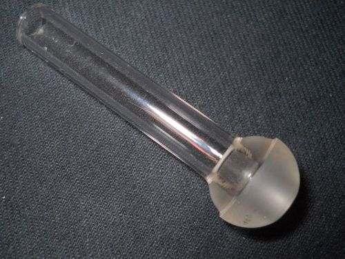 Unbranded Glass 10mm OD x 50mm Long Straight Tube with 19/7 Ball Joint