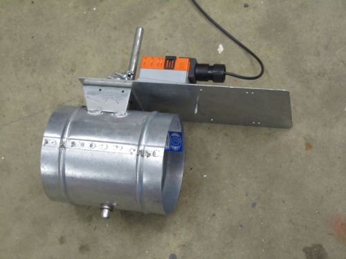 Ruskin CDRS25 6&#034; motorized damper Belimo LMB24-3  24V AC or DC drive actuator