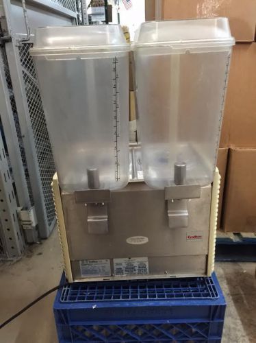 Crathco d25-4 refrigerated beverage dispenser drink bubbler for sale