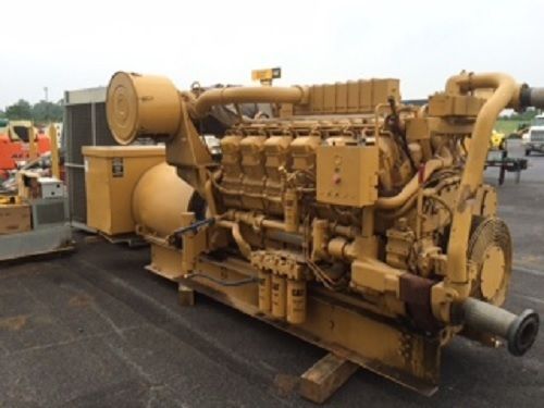 Cat 3512dita generator set. 1400kw 480v - low hours for sale