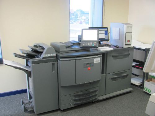 Konica Minolta C6500 Ikon CPP-650 Copier Printer Scanner Booklet Finisher Fiery