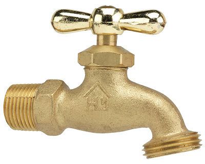 Homewerks worldwide llc hose bibb, standard, brass, 3/4-in. hose for sale