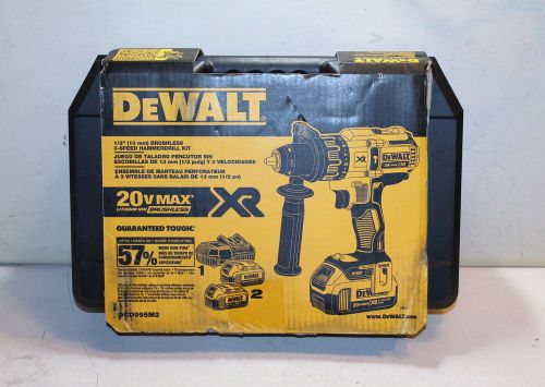 Dewalt dcd995m2 20v cordless brushless hammer drill kit for sale