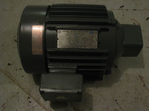 A-ryung induction motor t-rotor pump 2hp 3 phase for sale